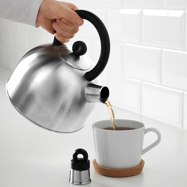 VATTENTAT Kettle 2L Stainless steel/black