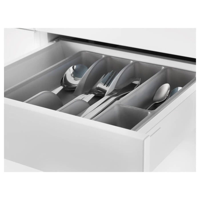 SMACKER cutlery tray, grey, 31x26 cm