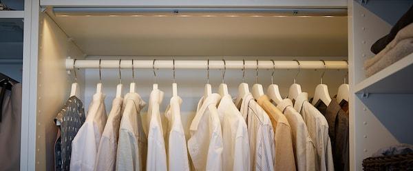 KOMPLEMENT Clothes rail, white, 100 cm, 50256890 (Pre-order)