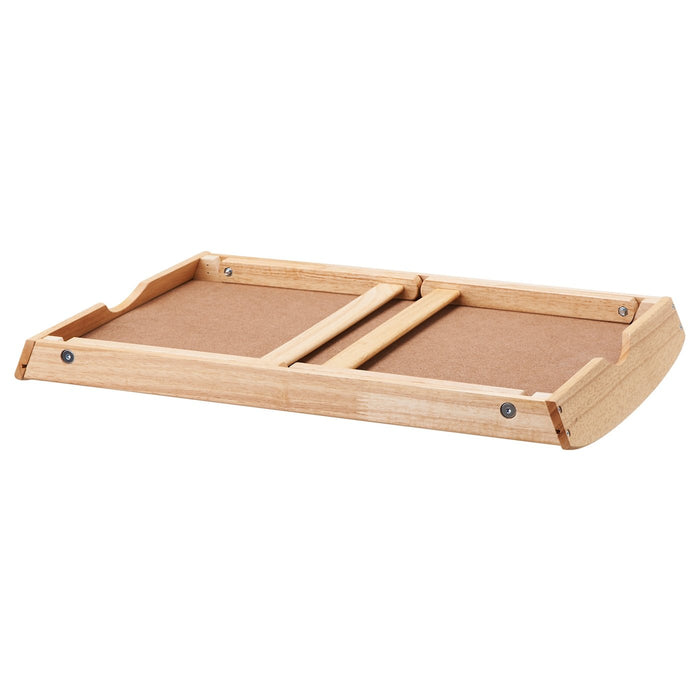 DJURA Bed tray, rubberwood 58x38x25 cm