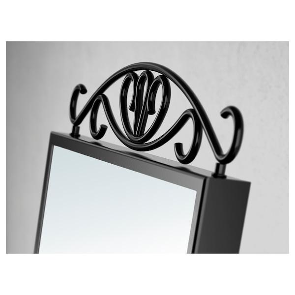 KARMSUND Table mirror, black 27x43 cm