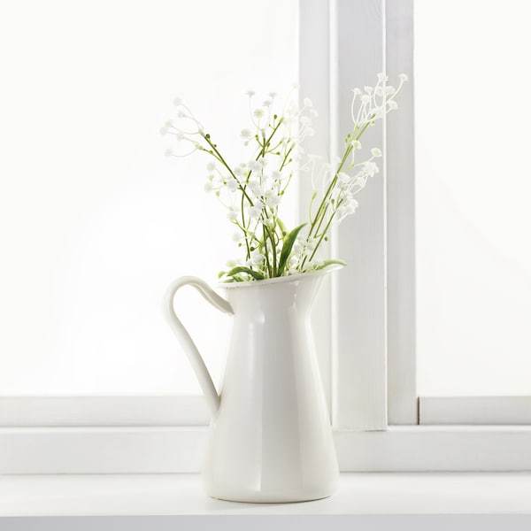 SMYCKA Artificial flower, Baby’s breath/white 60 cm