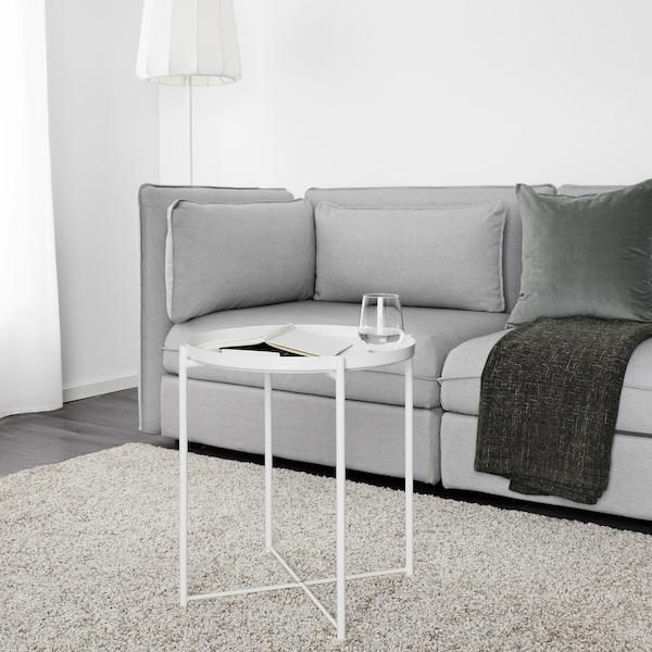 GLADOM Tray table, white 45x53 cm