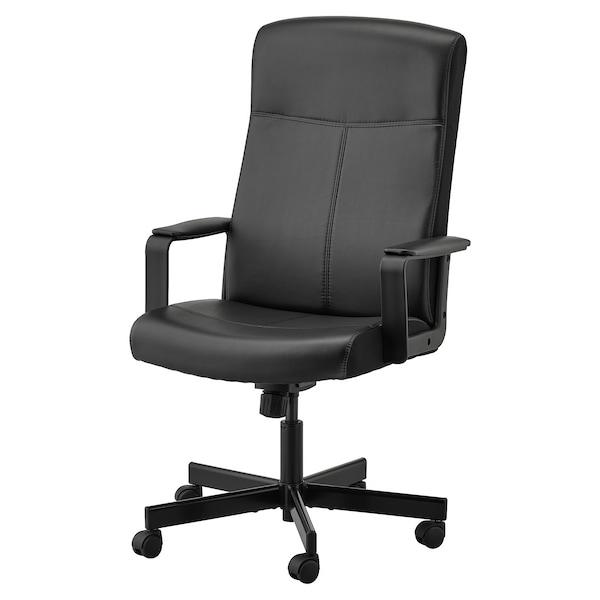 MILLBERGET Swivel chair, Bomstad black