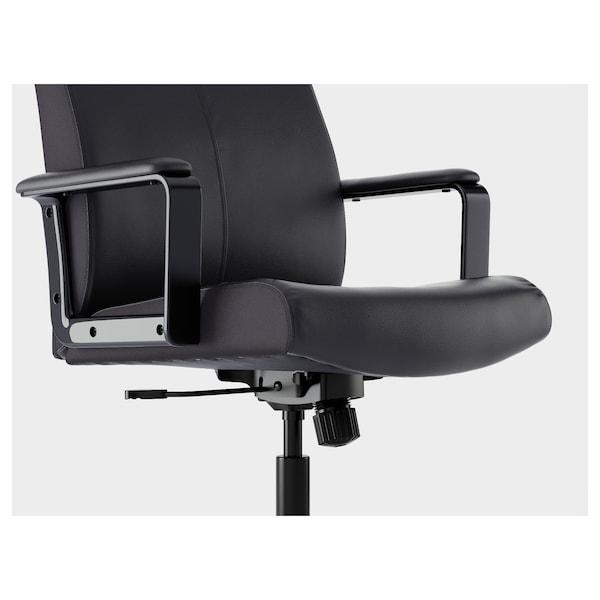 MILLBERGET Swivel chair, Bomstad black