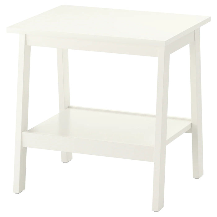 LUNNARP Side table, white, 55x45 cm