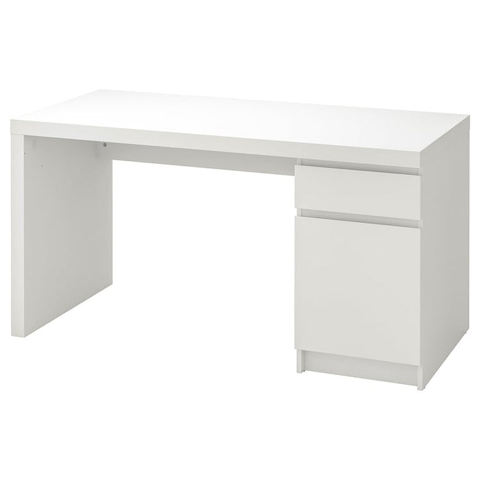 MALM Desk, white 140x65 cm