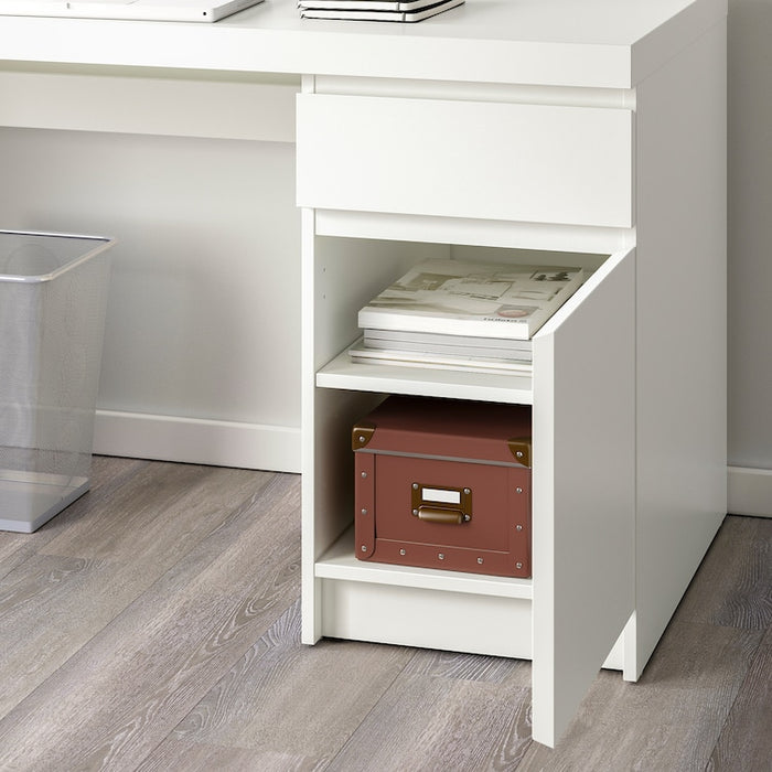 MALM Desk, white 140x65 cm