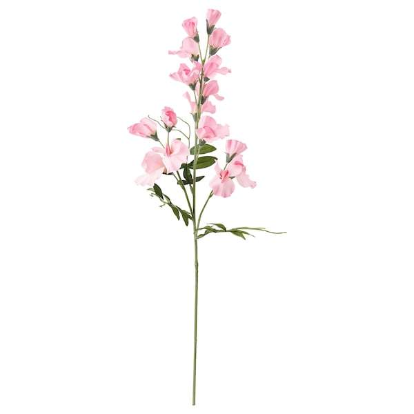 SMYCKA Artificial flower, Sweet pea/light pink 60 cm