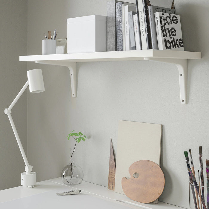 BERGSHULT Shelf, white 80x30 cm, 50430516