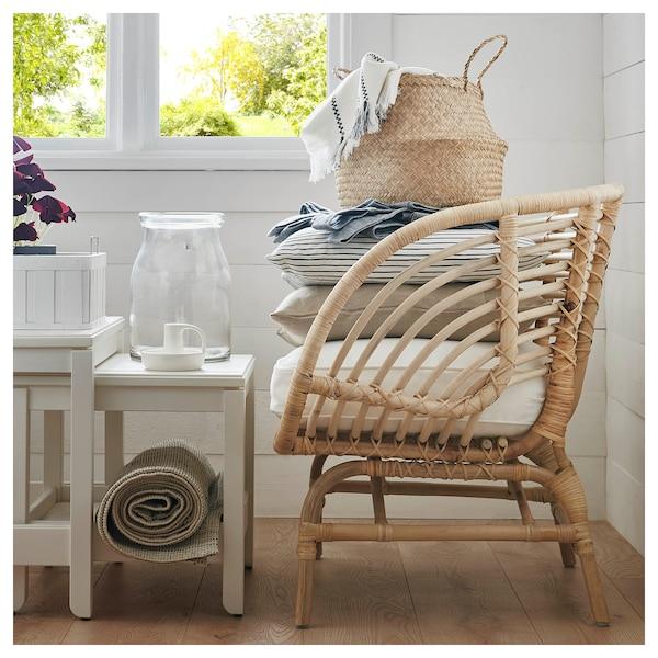 BUSKBO Armchair, rattan