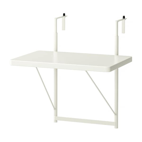 TORPARO Balcony table, white 50 cm