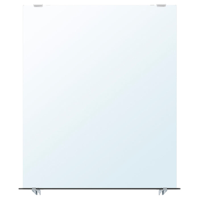 NYSJON mirror with shelf, white, 50x60 cm