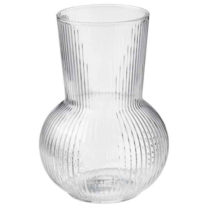 PADRAG Vase, clear glass 17 cm