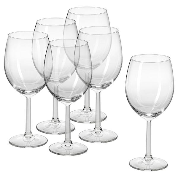 SVALKA wine glass, clear glass, 44 cl