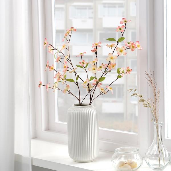 SMYCKA Artificial flower, in/outdoor/Dogwood pink 56 cm