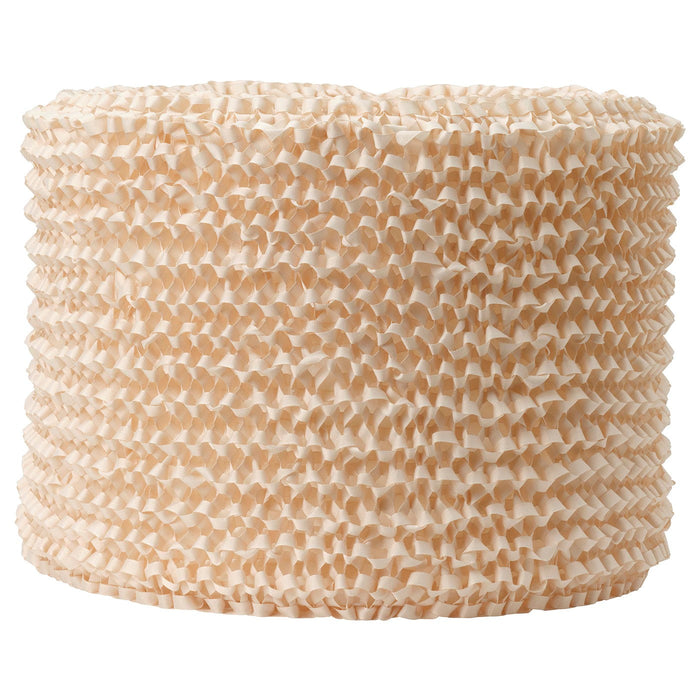 LERGRYN Lamp shade, knitted beige/handmade 42 cm