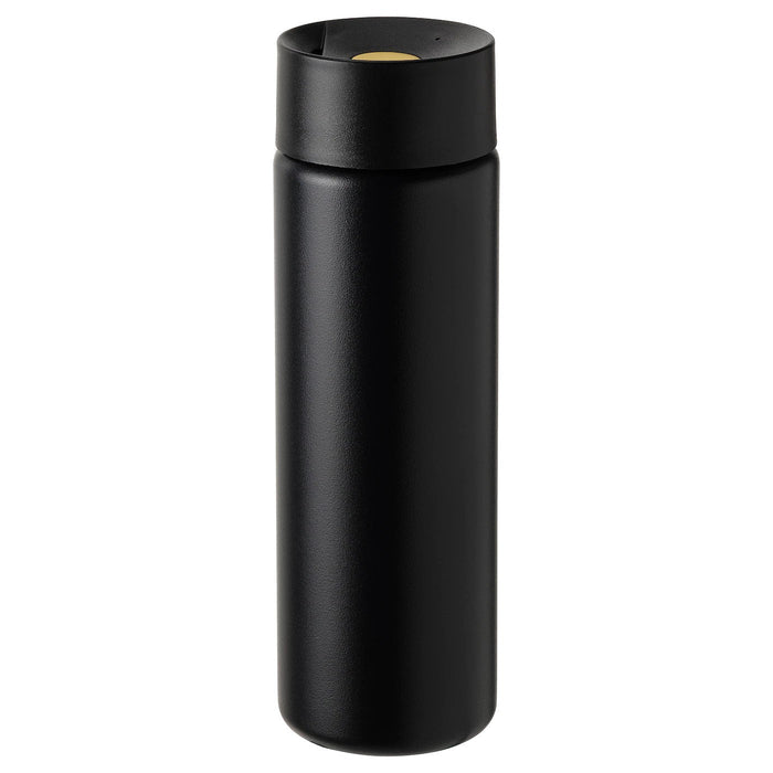 UNDERSOKA insulated travel mug, black, 0.4 l