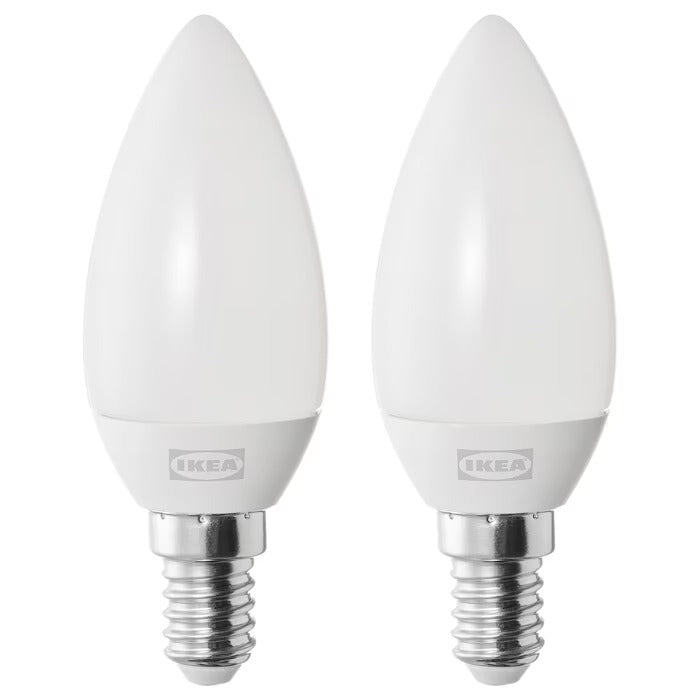 SOLHETTA LED bulb E14 250 lumen, chandalier/opal white