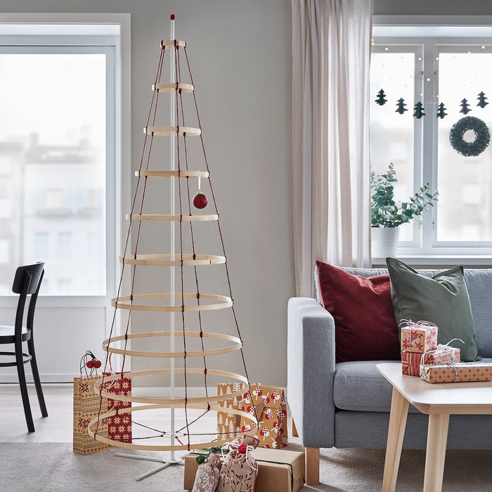 VINTER 2021 Decoration, handmade Christmas tree/bamboo 181 cm