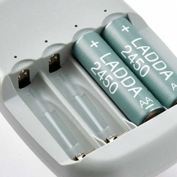 LADDA Rechargeable battery, HR06A 1.2V 2450mAh