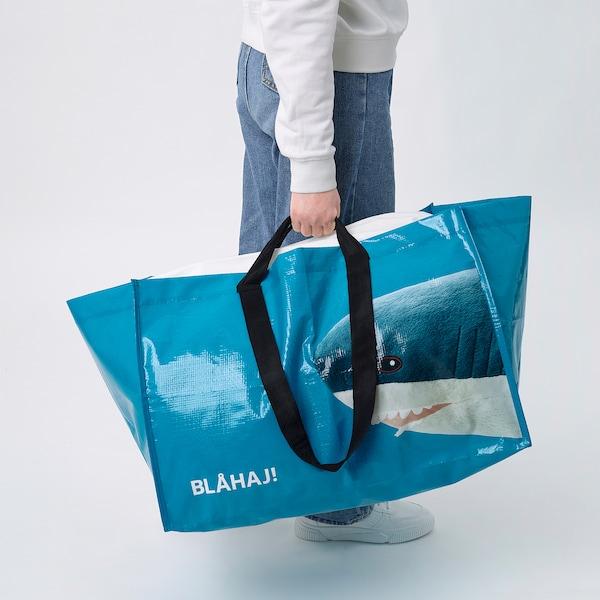 RUMPLING carrier bag large 71 l blue/shark