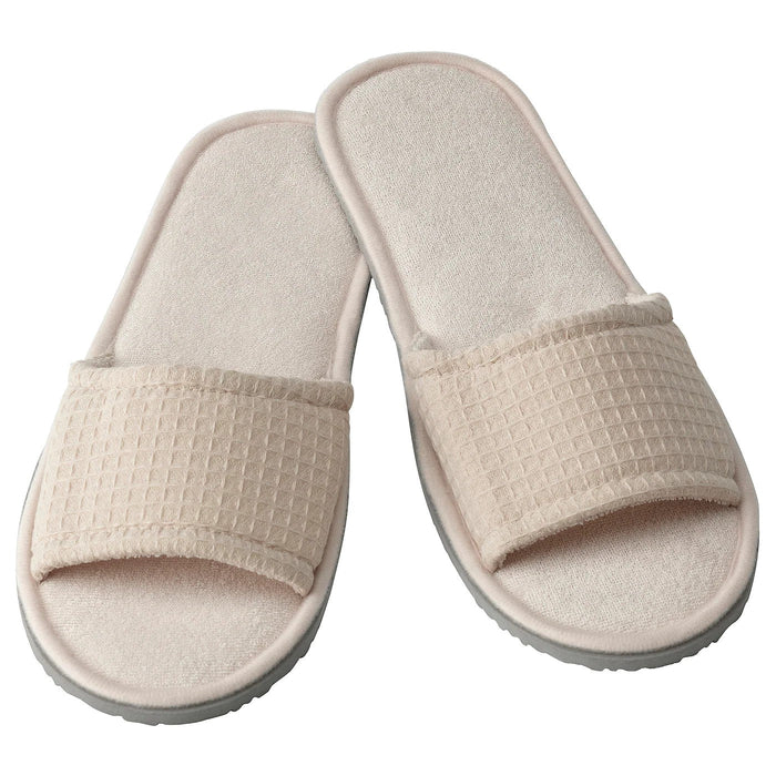 SKOVELSJON Slippers, beige S/M