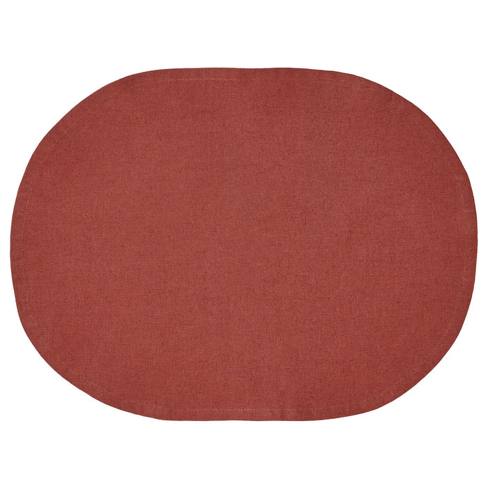 KROSAMOS Place mat, red-brown, 45x35 cm