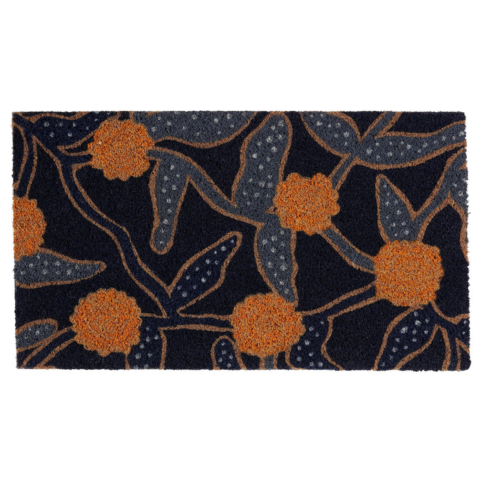 AROMATISK Door mat, blue, 40x70 cm