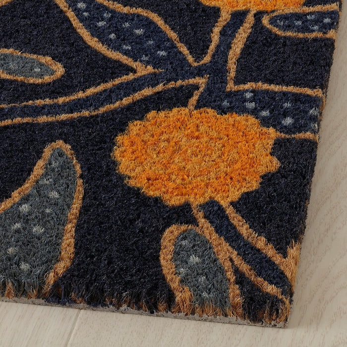 AROMATISK Door mat, blue, 40x70 cm