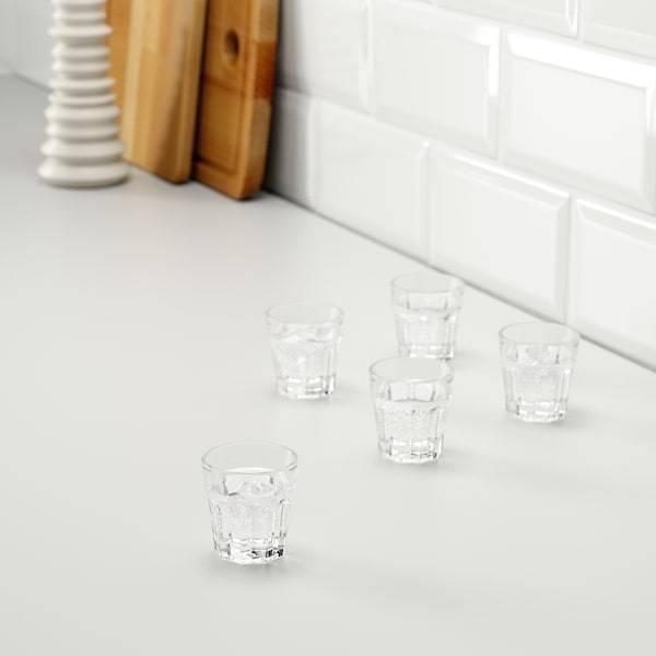 POKAL Snaps glass, clear glass 5 cl