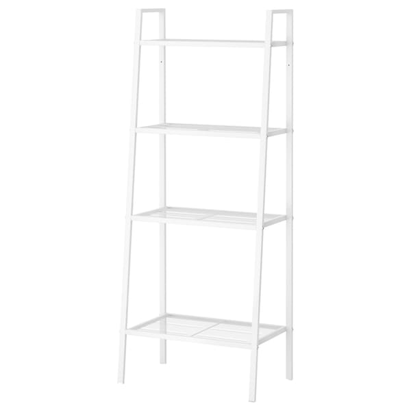 LERBERG Shelf unit, white 60x148 cm