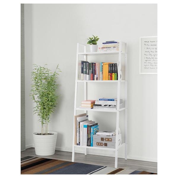 LERBERG Shelf unit, white 60x148 cm