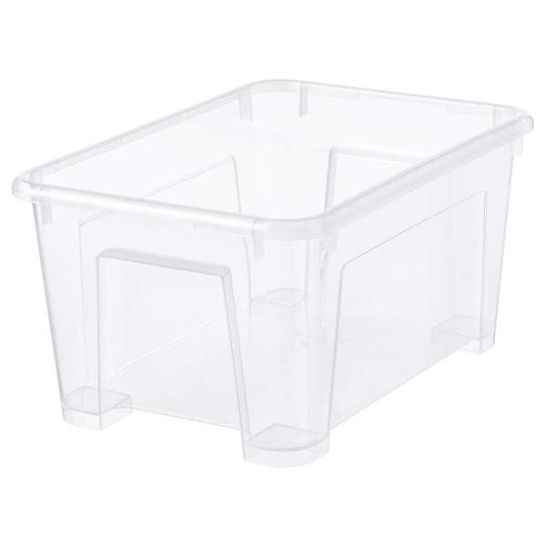 SAMLA Box, transparent 28x19x14 cm/5 l