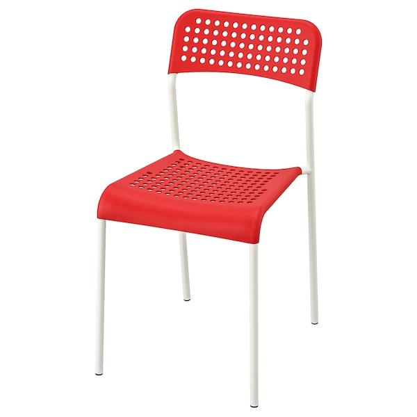 ADDE Chair, red/white