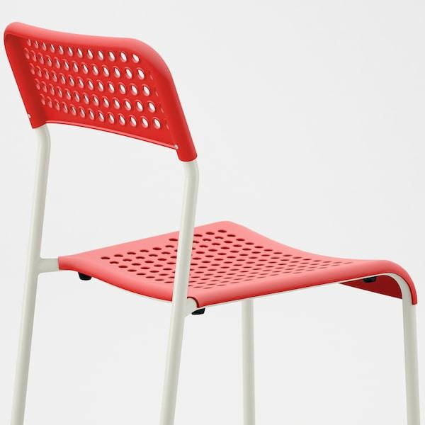 ADDE Chair, red/white