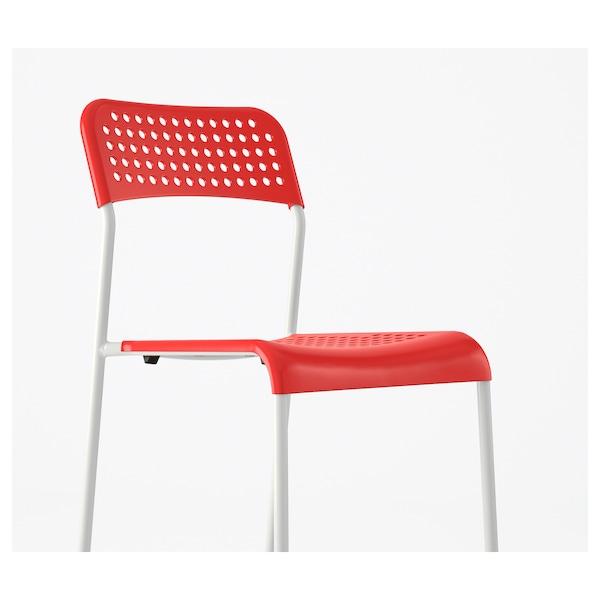 ADDE Chair, red/white