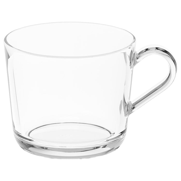 IKEA 365+ Mug, clear glass 24 cl