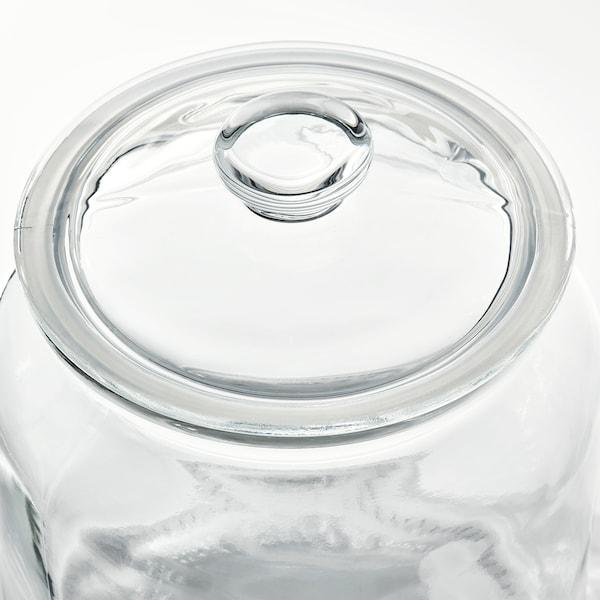 VARDAGEN jar/lid 1.9L clear glass