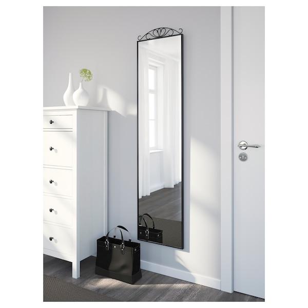 KARMSUND standing mirror 40x167 cm black