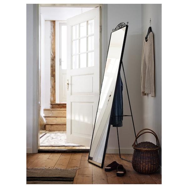 KARMSUND standing mirror 40x167 cm black