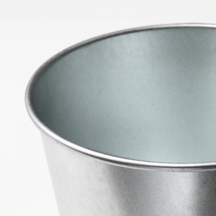 BINTJE Plant pot, galvanised 9 cm