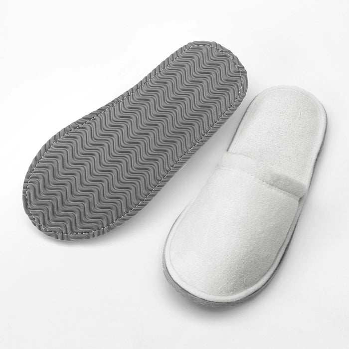 TASJON Slippers, white, L/XL