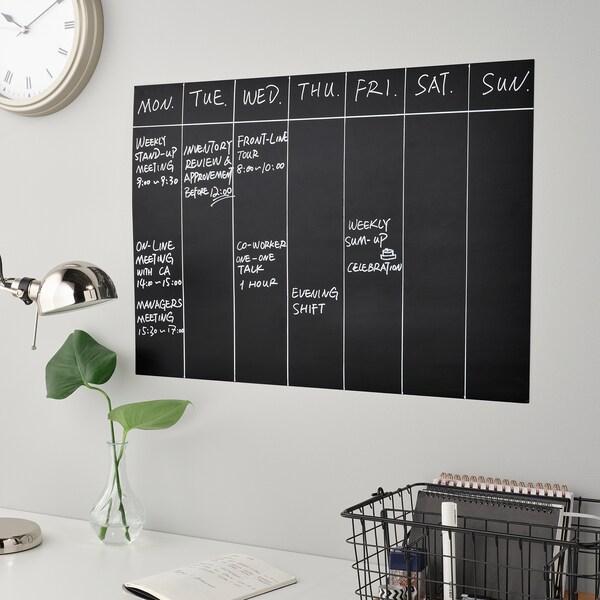 SAVSTA Memo board, black 50x70 cm