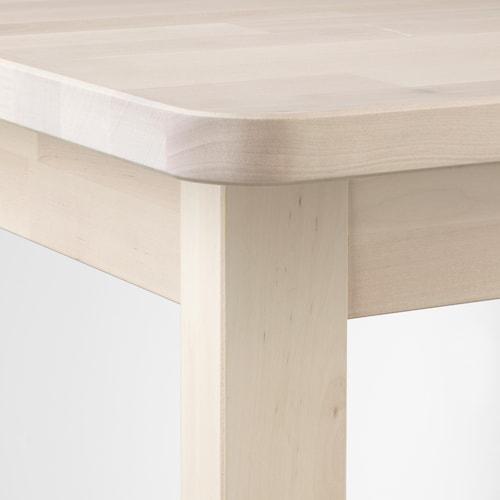 NORRAKER Bar table, birch, 74x74 cm