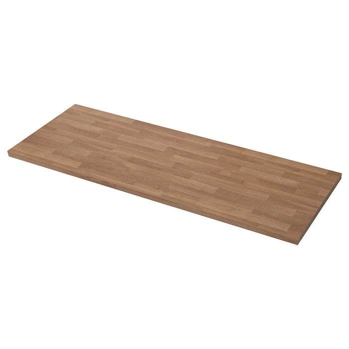 SALJAN Worktop, oak effect/laminate, 246x3.8 cm