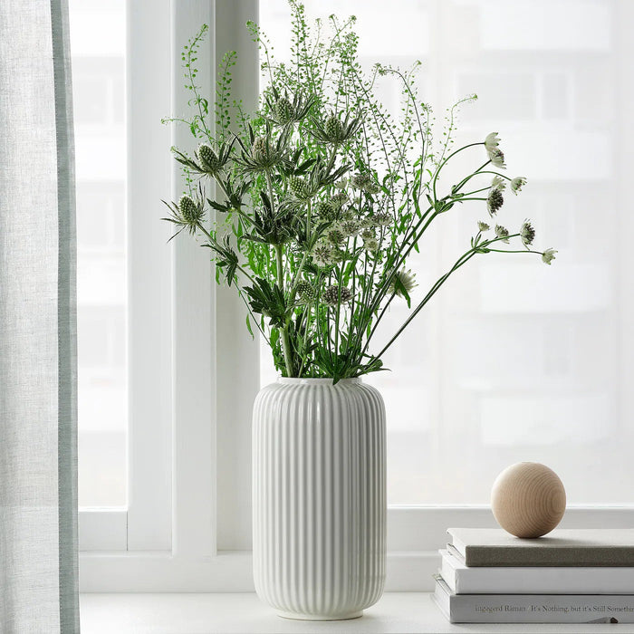 STILREN Vase, white 22 cm