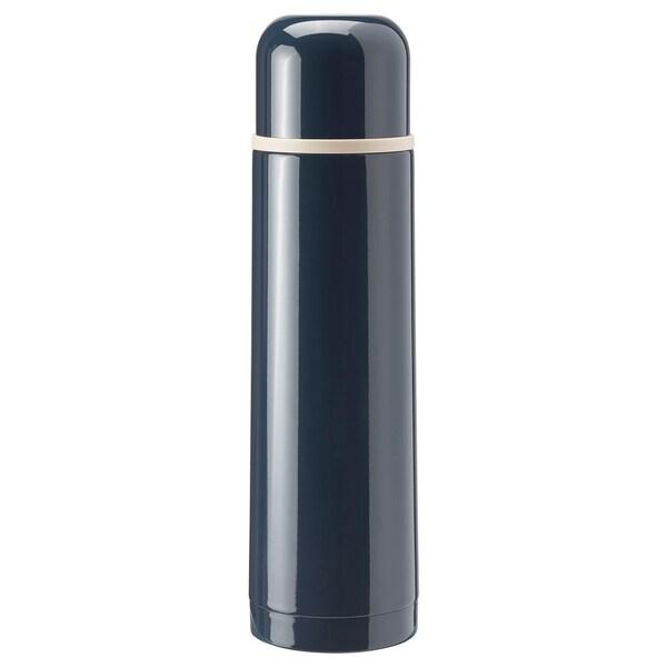 HALSA Steel vacuum flask, blue 0.5 l