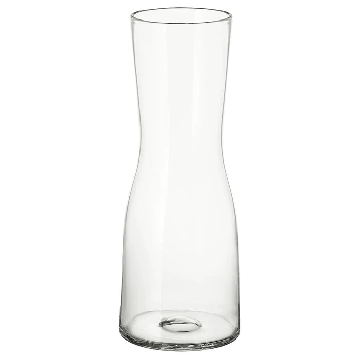 TIDVATTEN vase, clear glass, 30 cm