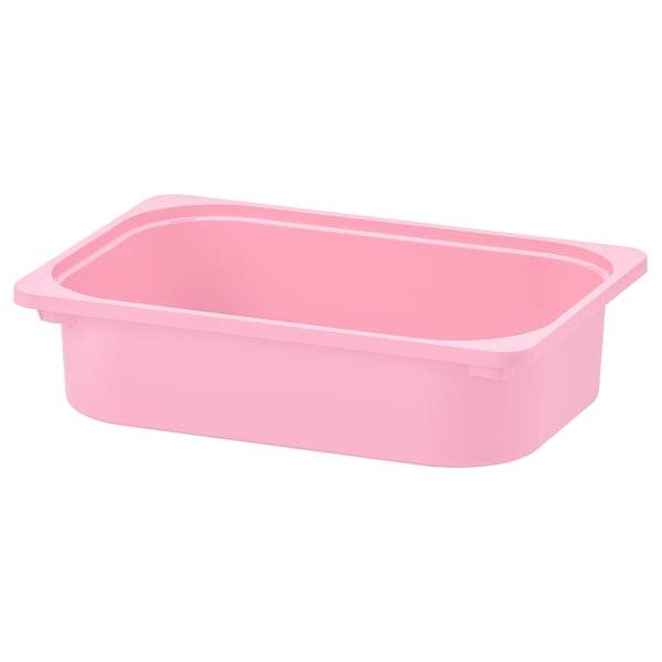 TROFAST storage box, pink, 42x30x10 cm